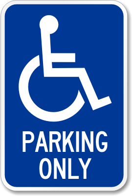 ADA-Handicapped-Parking-Sign-K-1437